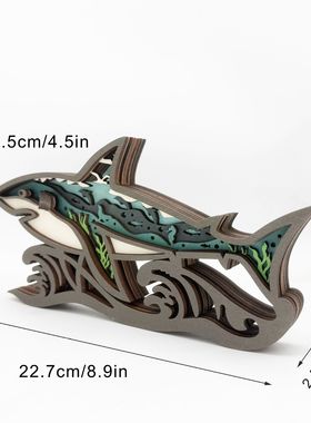 handsome北美海洋鲨鱼创意礼物
