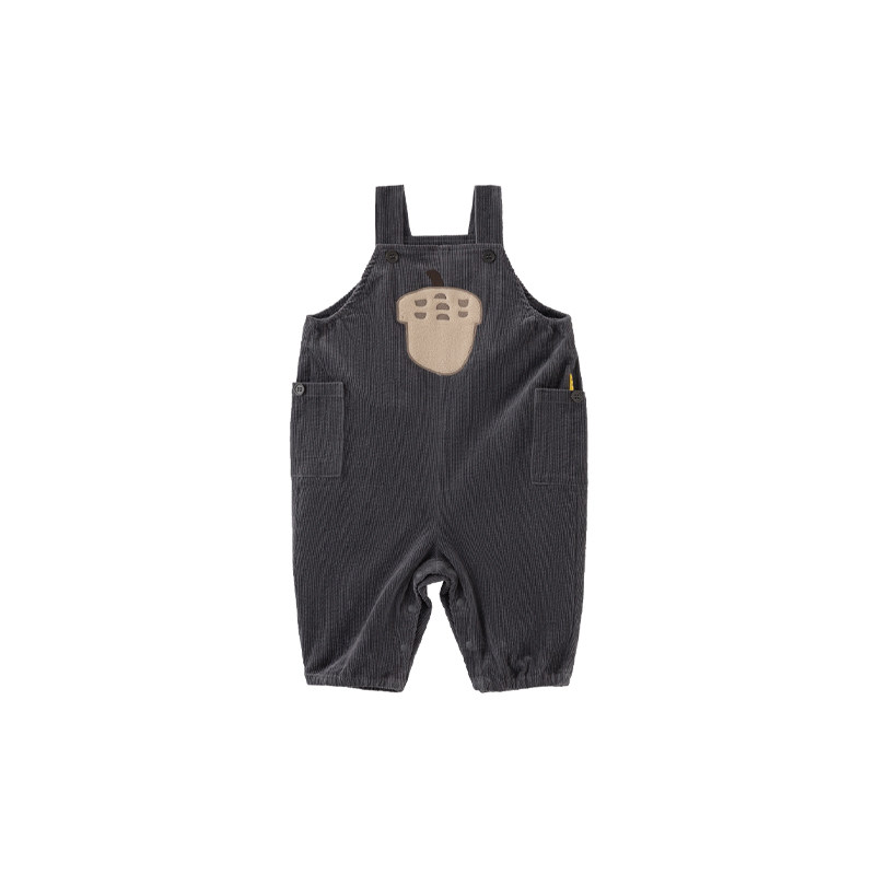 papa爬爬秋冬季男女宝宝裤子婴儿背带裤宽松弹力灯芯绒背带裤长裤,淘宝优惠券,粉丝福利购,淘宝优惠卷