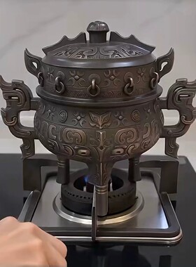 筑基丹虚天鼎二次元搞怪摆件