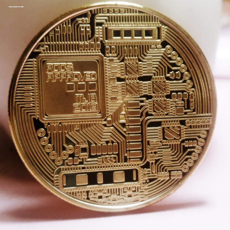 仿金币Bitcoin比特硬币金币比特b外国硬币会销保险小礼物礼品 - 图2