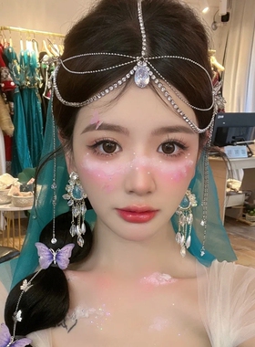 异域风情超仙古风眉心坠