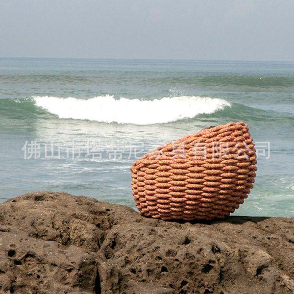 户外庭院桌椅别墅花园露台客厅休闲人家具阳台绳编藤编懒人椅,淘宝优惠券,粉丝福利购,淘宝优惠卷