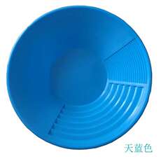 Пластиковые горшки 淘金小型选矿手摇m塑料圆形淘金盘选沙金盆便捷式设备淘金工具