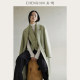 Double-sided wool woolen coat vest suit design thickened jacket mid-length women