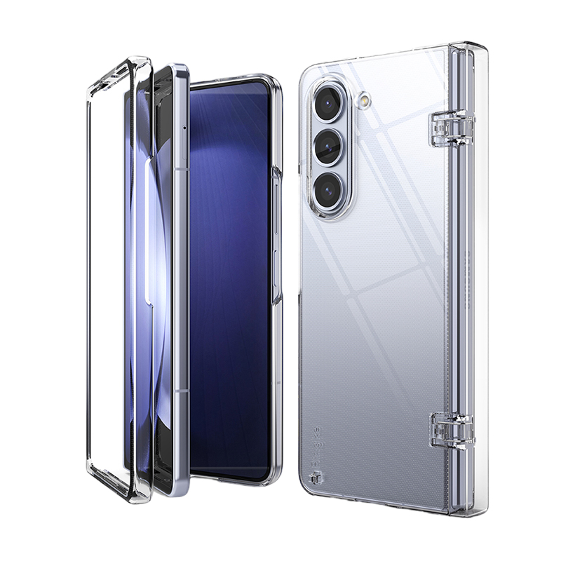 韩国Ringke透明轻薄铰链防护手机壳适用于三星Galaxy Z Fold 5超薄保护套zfold硬壳W24