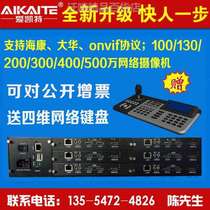 9 screen 36 picture segmentation H 265 high-definition network matrix 6-way monitor film decoder digital matrix splicing