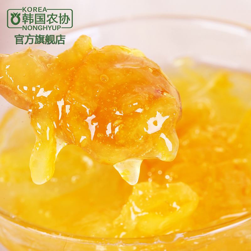 原装进口韩国农协经典+蜂蜜水果茶 韩国农协食品蜂蜜果味茶