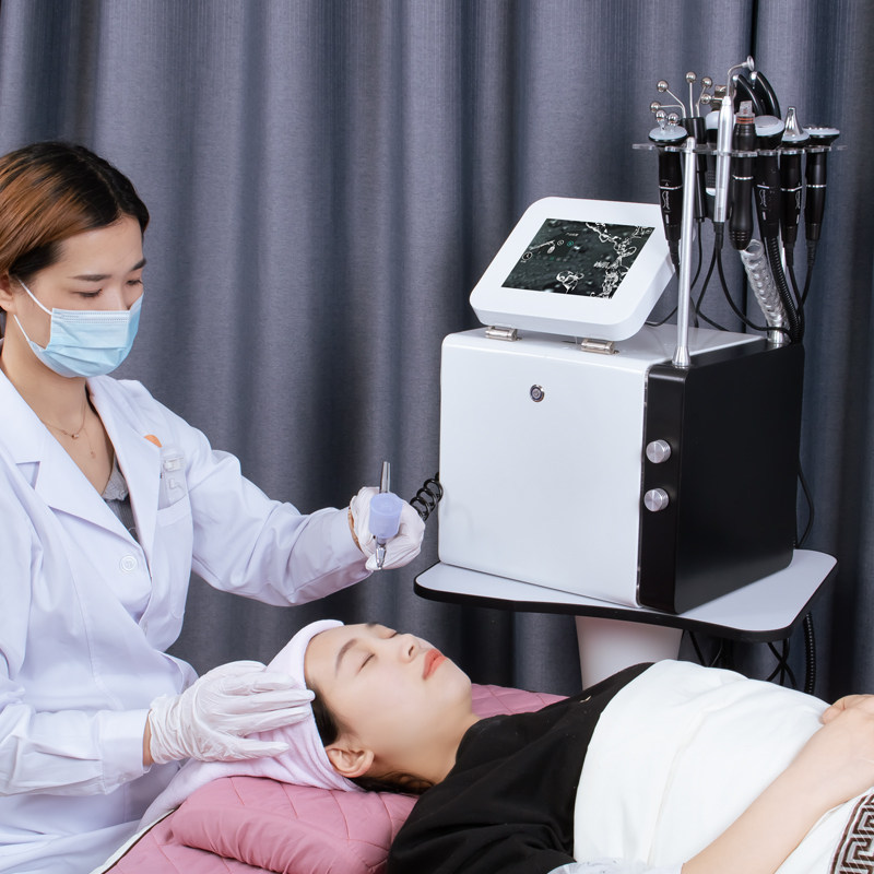 黑珍珠美容仪氢氧小气泡美容院专用皮肤管理仪器吸黑头面部泡泡机