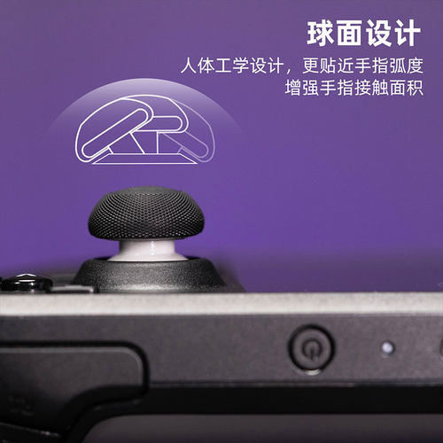 Skull & Co. Steam Deck/OLED/ROG Ally/X球面摇杆帽 skullco骷髅雾鸦Savage Raven ROG/SD蘑菇头增高摇杆帽 - 图1