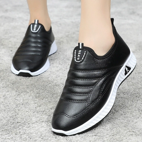 Слипоны, обувь, удерживающие тепло туфли, нескользящие сапоги для матери, для среднего возраста