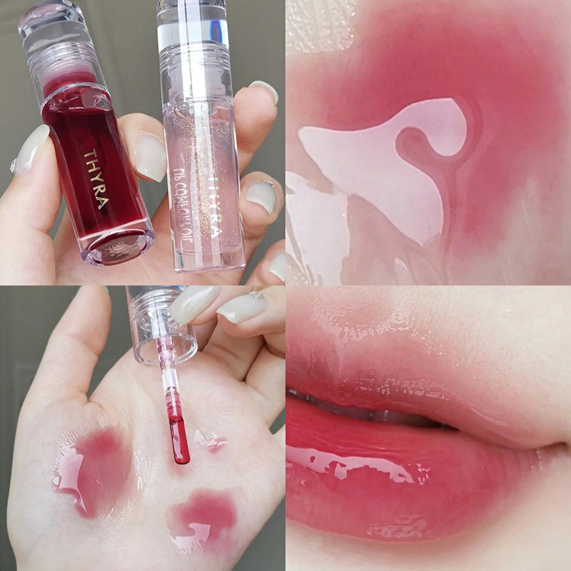 thyra /昙雅晶亮护唇油女滋润唇蜜 花美酱化妆品唇彩/唇蜜/唇釉