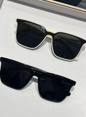 新款猫眼跨境爆款时尚太阳镜男女高级墨镜黑色网红同款眼镜