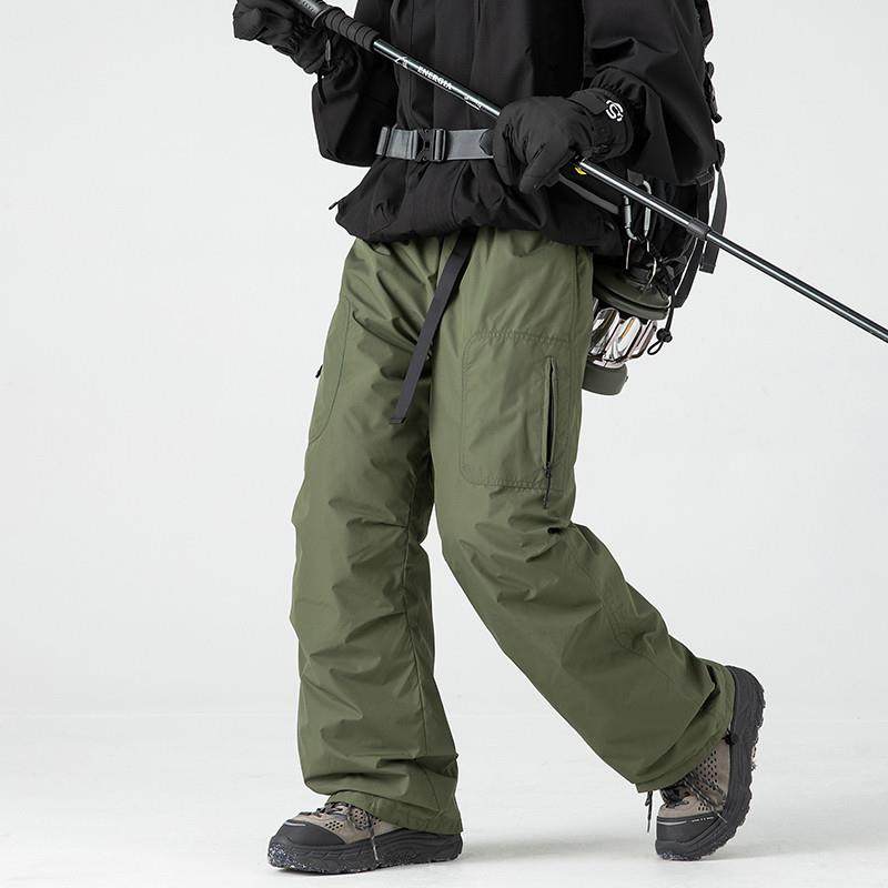 冲锋羽绒裤男款登山长裤2024冬季新款户外防水休闲耐磨滑雪工装裤,淘宝优惠券,粉丝福利购,淘宝优惠卷