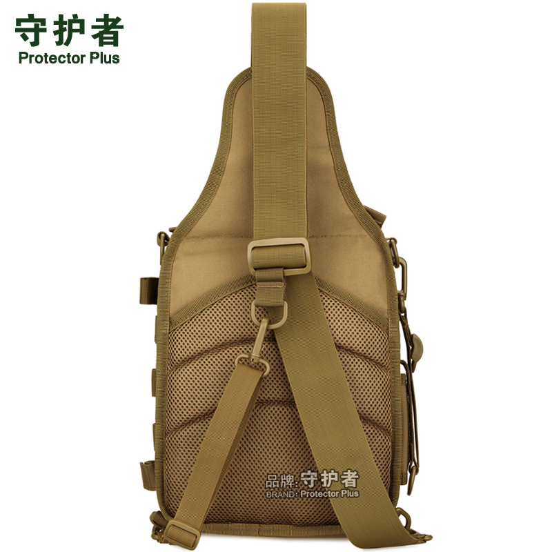 守护者单肩背路亚包斜挎多功能腰包 守护者运动户外腰包