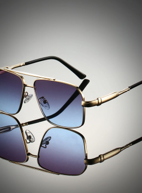 2025新款高档太阳眼镜男士大脸开车专用防紫外线强光驾驶出游墨镜