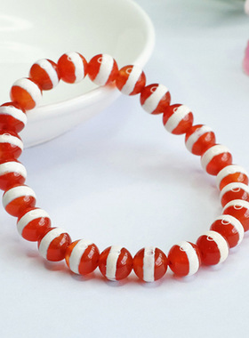 一线药师天珠手串缠丝玛瑙时尚手链女士复古民族风饰品节日礼物