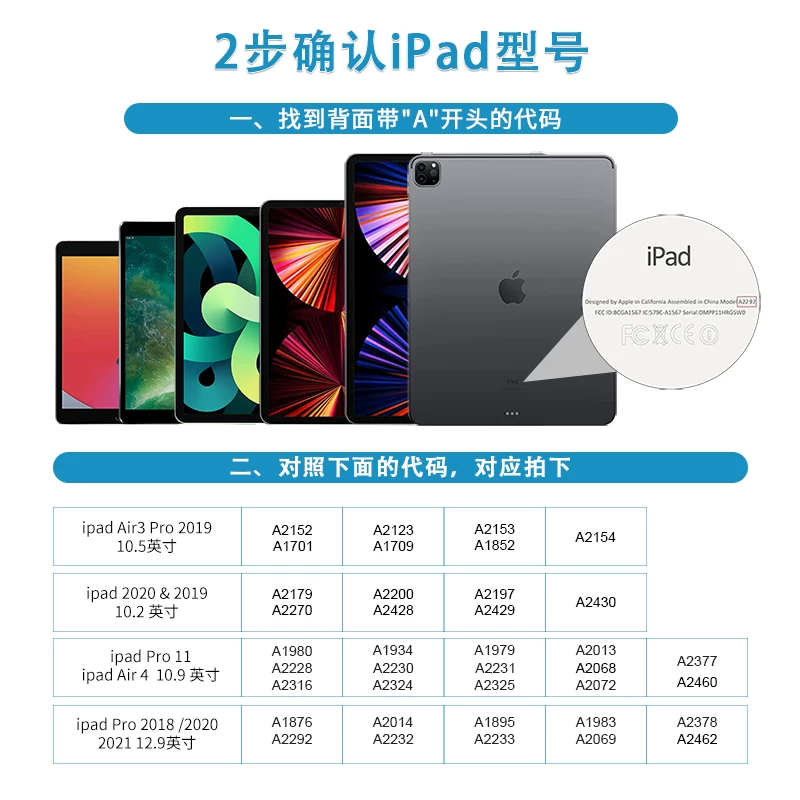 Apple, совместимый съемный планшетный ноутбук, защитный экран, коллекция 2022, 4, pro11, 12.9 дюйма