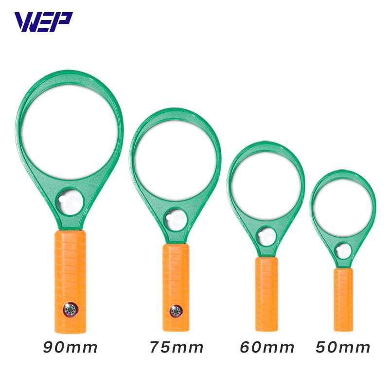 WEP手持放大镜高清便携式大小镜头LED放大镜老人阅读放大镜,淘宝优惠券,粉丝福利购,淘宝优惠卷