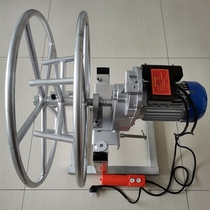Rope collector manual electric coil rope machine electric hanging wire rope wire rope wire rope collector hand-wound wire rope