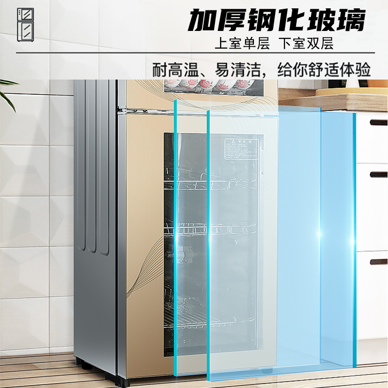 志高消毒柜家用商用立式高温碗筷柜 志高米诺消毒柜