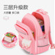 Primary school girl's schoolbag large capacity lightweight spine protector