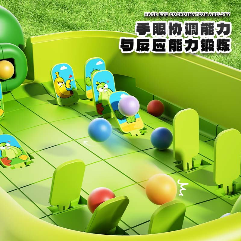 益智玩具儿童打弹珠游戏机男孩3到6岁以上男童练孩子专注力注意力 - 图2
