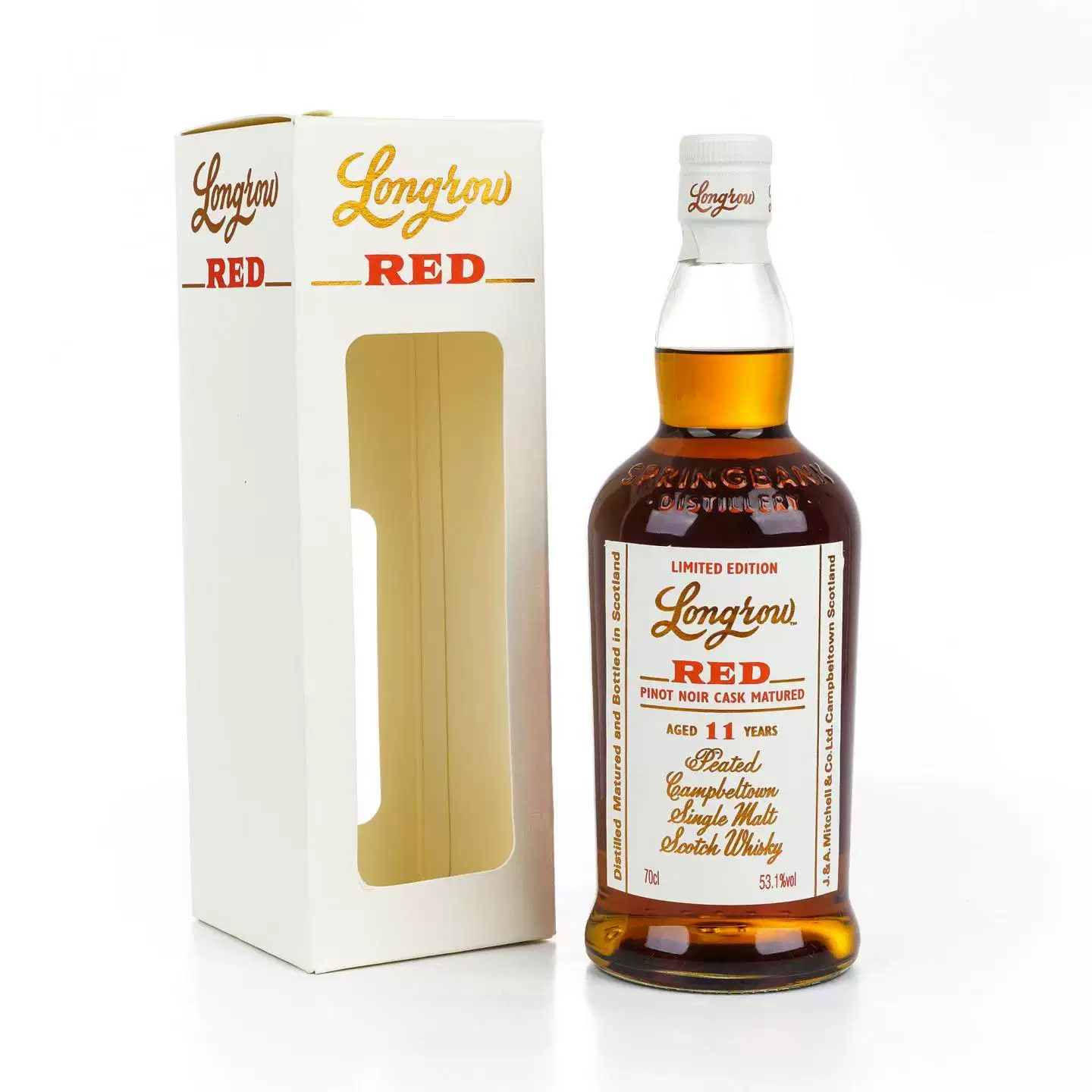 [Longrow 11 лет RED 2019 версия подарочная упаковка односолодовый виски Шотландия]