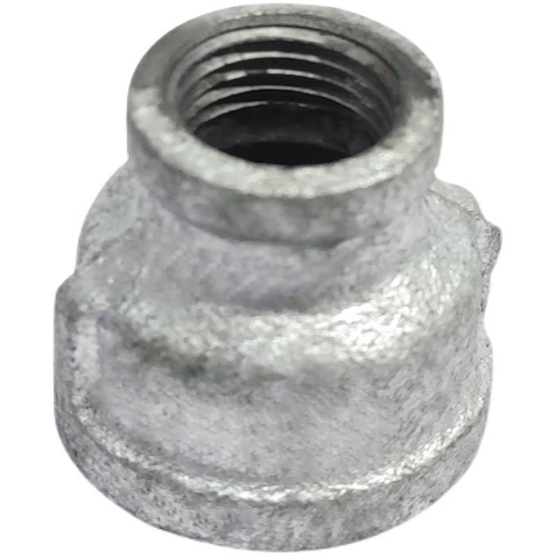 镀锌异径直通大小头直接内丝管箍接头4分6分1寸DN15水管玛钢管件 - 图3