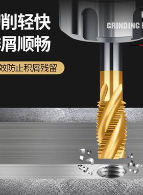 德国手电钻丝锥丝攻套装钻孔攻丝一体钻头不锈钢m3m4m5螺旋复合