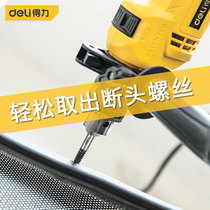 The right-hand tool takes silverware screws to damage the slip-wire extractor screw tool anti-wire cut out tool