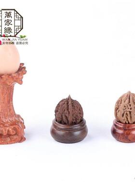 中国大陆明清古典红木水晶球实木