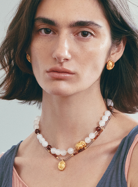 ATELIERSO弦线串珠项链