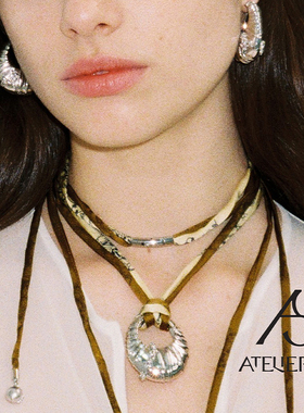 25SSKARAT克拉双层真丝长链