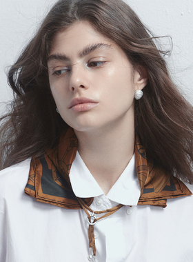 ATELIERSO 25SS KARAT 克拉棋盘真丝方巾