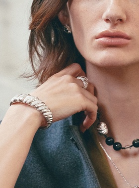 AtelierSo25AW可颂钉砂手镯