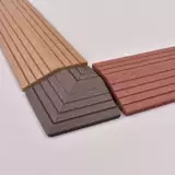 Пластиковый деревянный пол Сделай DIY Маленький пола -пластическое уплотнение края линии линии линии давления