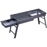 Барбекю, на открытом воздухе для барбекю -плита дома портативная барбекю с утолщенной печь коробку Полное инструмент 316 человек