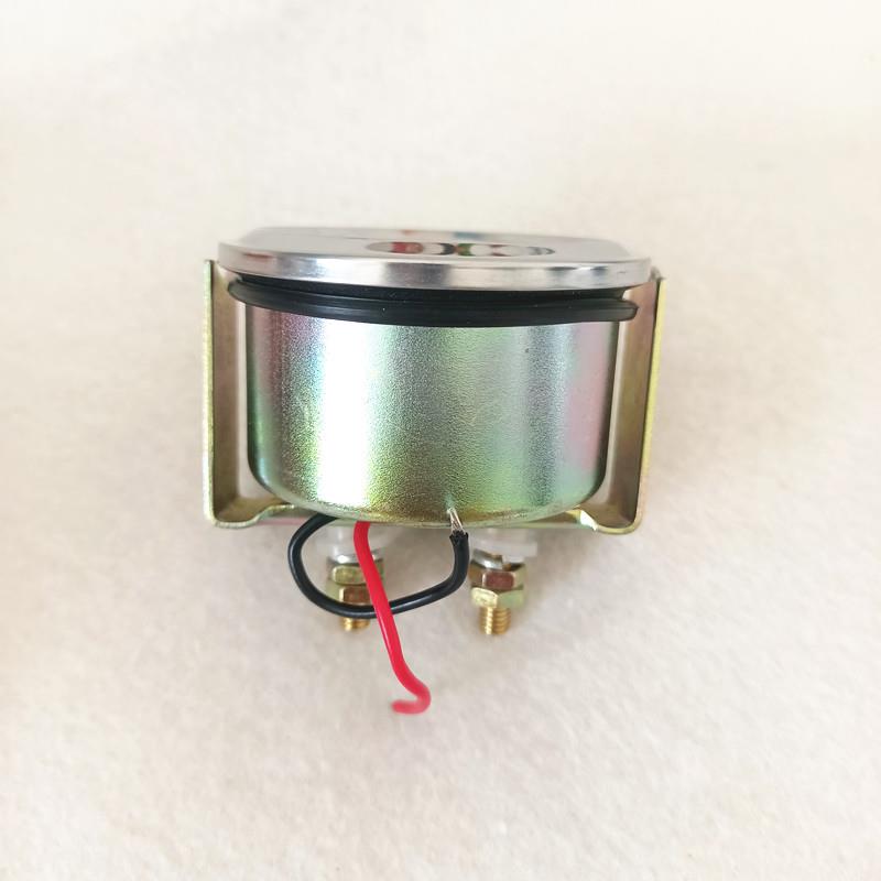 12v24v带灯小电流表汽车货车农用车电压表叉车30A电压直流表包邮 - 图2