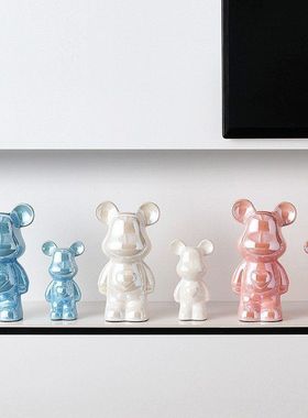 潮酷暴力熊，艺术感桌面镇场