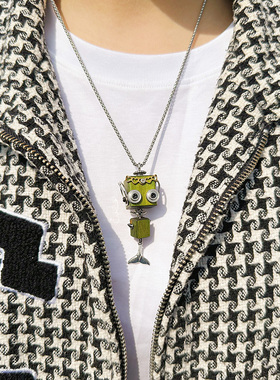 【人鱼公主】木小魔手工制作项链七夕创意礼品DIY情侣潮流礼物