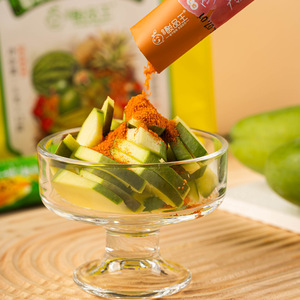 酸梅粉三月李李子拌料水果蘸料广西酸野调料辣椒盐甘梅粉甘草盐