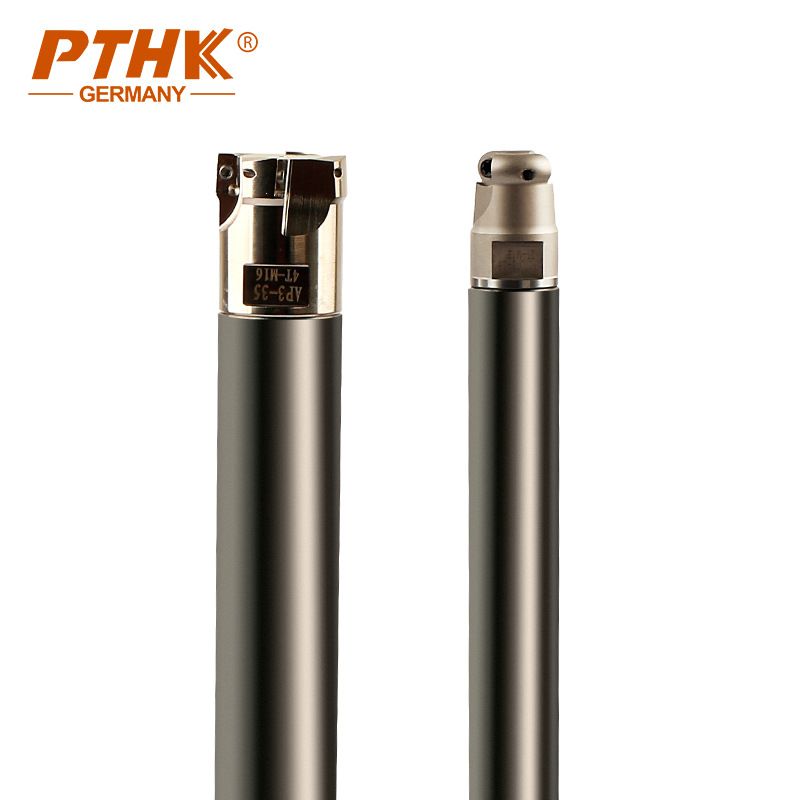 MFT钨钢锁牙刀杆防震抗震硬质合金锁牙式内螺加长刀杆CNC加工中心 - 图1