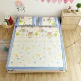 Шелковый летний коврик, комплект для домашнего использования, можно стирать, 3 предмета, 1.5м