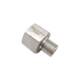 304 stainless steel pressure gauge adapter inner G1/2-outer M14*1.5 inner BSP 4 points G1/2 outer M14X1.5