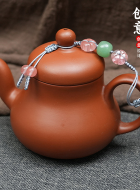 文玩茶壶绳西施壶手工编织挂饰绳