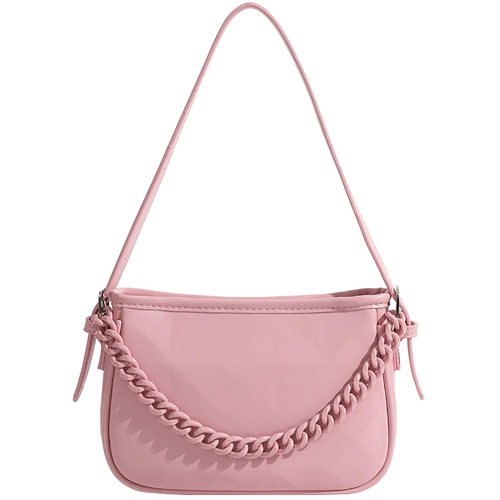 Цепочка, сумка через плечо, небольшая сумка, коллекция 2023, изысканный стиль