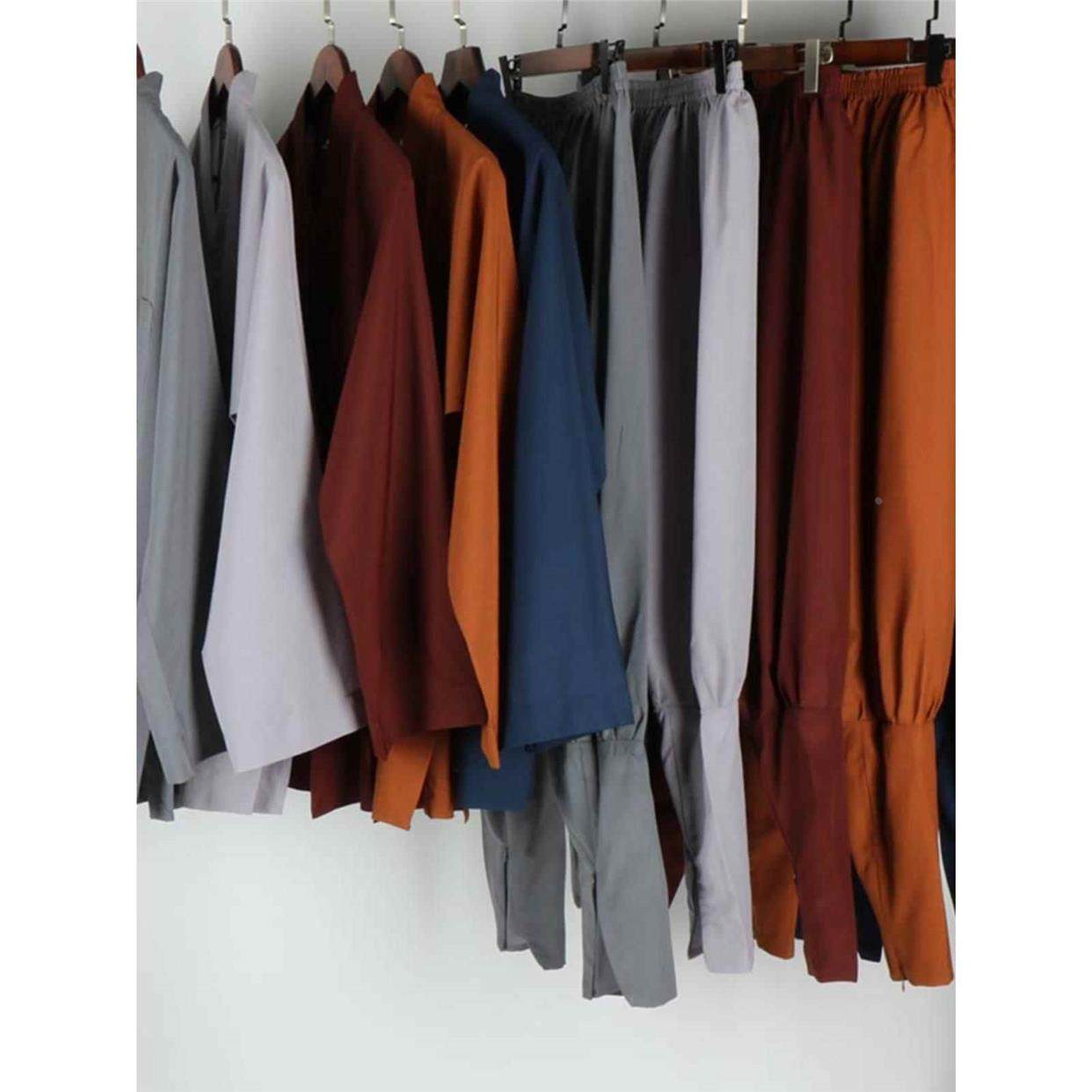 夏季僧服男免绑腿麻纱短褂僧衣薄款小褂套装透气吸汗僧人和尚服女,淘宝优惠券,粉丝福利购,淘宝优惠卷