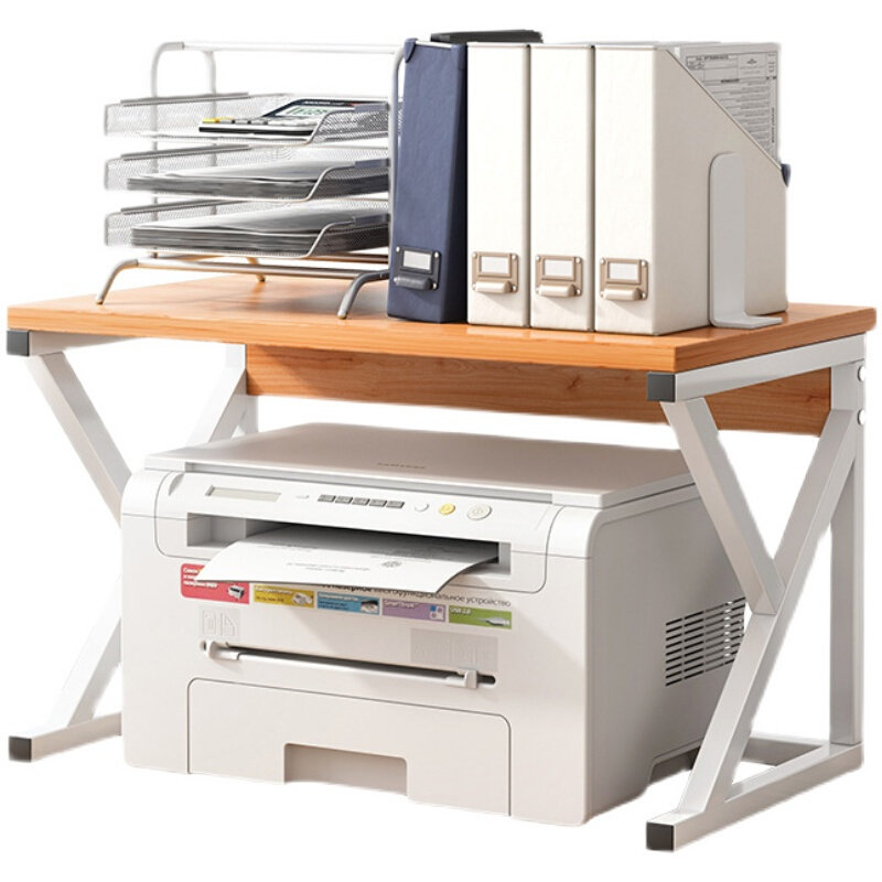 。打印机置物架落地多层储物架子层架办公室桌面收纳架打印机放置 - 图1