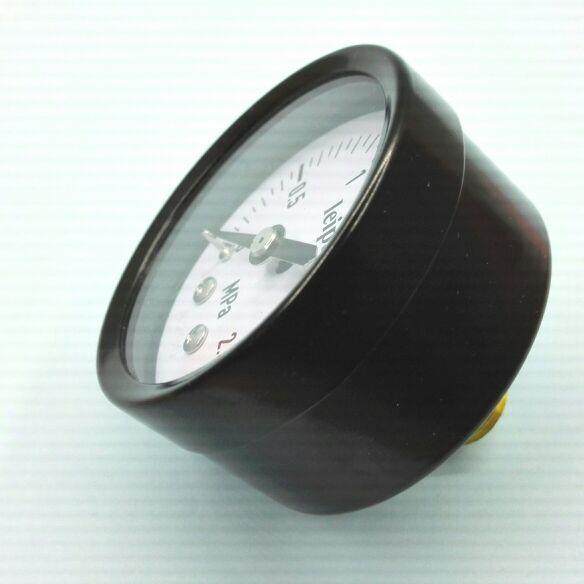 背接式 轴向压力表 y-50z 0-2.5mpa 黑漆外壳Φ50-52mm 铜牙ZG1/4,淘宝优惠券,粉丝福利购,淘宝优惠卷