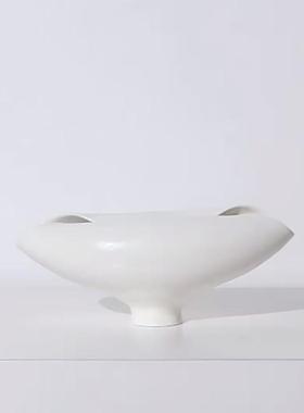 侘寂风抽象艺术花器样板间售楼处客厅餐厅复古花瓶摆件软装饰品